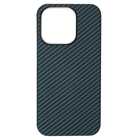 Husa fibra de carbon SILKASE pentru Apple iPhone 15 Pro, aramid kevlar, metal camera, albastru (SILKASE, iPhone 15 Pro) by www.silkase.ro Husa fibra de carbon SILKASE pentru Apple iPhone 15 Pro, aramid kevlar, metal camera, albastru (iPhone 15 Pro, H2467) by www.silkase.ro