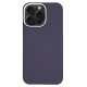 Husa fibra de carbon MagSafe SILKASE pentru Apple iPhone 15 Pro, aramid kevlar, metal camera, mov (SILKASE, iPhone 15 Pro) by www.silkase.ro Husa fibra de carbon MagSafe SILKASE pentru Apple iPhone 15 Pro, aramid kevlar, metal camera, mov (iPhone 15 Pro, H2469) by www.silkase.ro