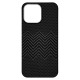Husa fibra de carbon MagSafe SILKASE pentru Apple iPhone 15 Pro Max, aramid kevlar, metal camera, negru (iPhone 15 Pro Max, H2472) by www.silkase.ro