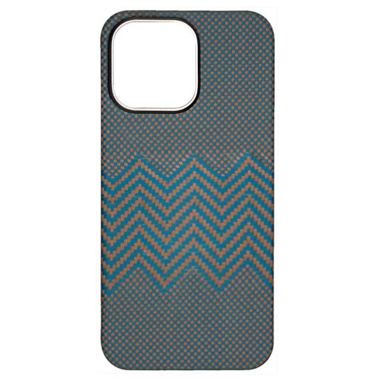 Husa fibra de carbon MagSafe SILKASE pentru Apple iPhone 15 Pro Max, aramid kevlar, metal camera, pacific blue/portocaliu (SILKASE, iPhone 15 Pro Max) by www.silkase.ro Husa fibra de carbon MagSafe SILKASE pentru Apple iPhone 15 Pro Max, aramid kevlar, metal camera, pacific blue/portocaliu (iPhone 15 Pro Max, H2476) by www.silkase.ro