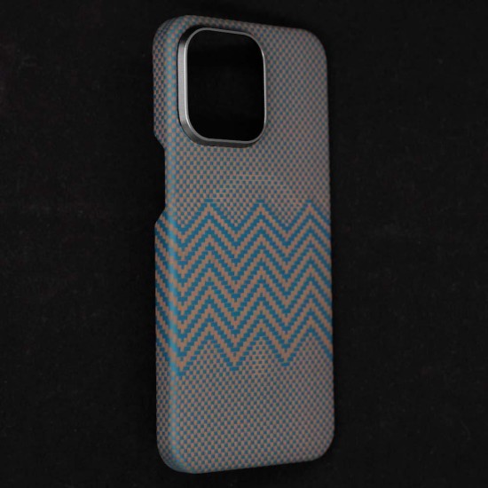 Husa fibra de carbon MagSafe SILKASE pentru Apple iPhone 15 Pro Max, aramid kevlar, metal camera, pacific blue/portocaliu (SILKASE, iPhone 15 Pro Max) by www.silkase.ro Husa fibra de carbon MagSafe SILKASE pentru Apple iPhone 15 Pro Max, aramid kevlar, metal camera, pacific blue/portocaliu (iPhone 15 Pro Max, H2476) by www.silkase.ro