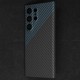 Husa fibra de carbon SILKASE pentru Samsung Galaxy S24 Ultra, aramid kevlar, protectie camera, albastru/negru (SILKASE, Telefoane Samsung) by www.silkase.ro Husa fibra de carbon SILKASE pentru Samsung Galaxy S24 Ultra, aramid kevlar, protectie camera, albastru/negru (Telefoane Samsung, H2478) by www.silkase.ro