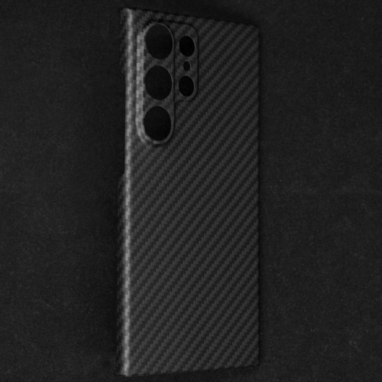 Husa fibra de carbon SILKASE pentru Samsung Galaxy S24 Ultra, aramid kevlar, protectie camera, negru mat (SILKASE, Telefoane Samsung) by www.silkase.ro Husa fibra de carbon SILKASE pentru Samsung Galaxy S24 Ultra, aramid kevlar, protectie camera, negru mat (Telefoane Samsung, H2483) by www.silkase.ro
