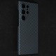 Husa fibra de carbon SILKASE pentru Samsung Galaxy S24 Ultra, aramid kevlar, protectie camera, negru/albastru (SILKASE, Telefoane Samsung) by www.silkase.ro Husa fibra de carbon SILKASE pentru Samsung Galaxy S24 Ultra, aramid kevlar, protectie camera, negru/albastru (Telefoane Samsung, H2485) by www.silkase.ro