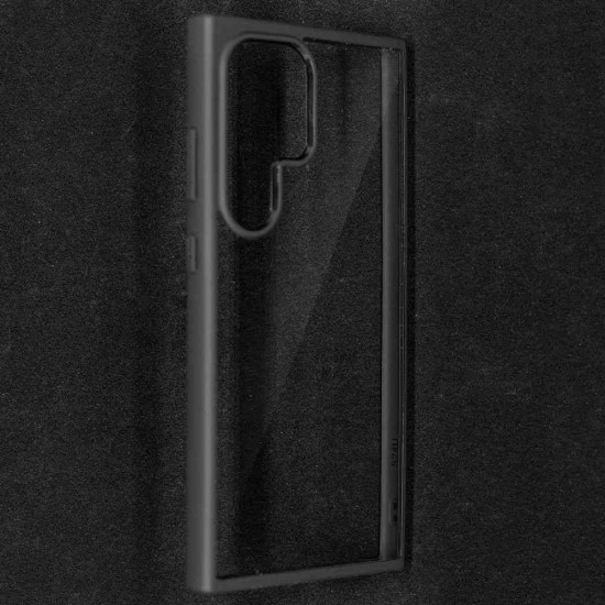 Husa SILKASE pentru Samsung Galaxy S24 Ultra, AntiGravity, AntiShock, negru/transparent (Telefoane Samsung, H2489) by www.silkase.ro