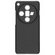 Husa fibra de carbon SILKASE pentru Oppo Find X7 Ultra, aramid kevlar, negru (SILKASE, Husa Kevlar) by www.silkase.ro Husa fibra de carbon SILKASE pentru Oppo Find X7 Ultra, aramid kevlar, negru (Find X7 Ultra, H2500) by www.silkase.ro