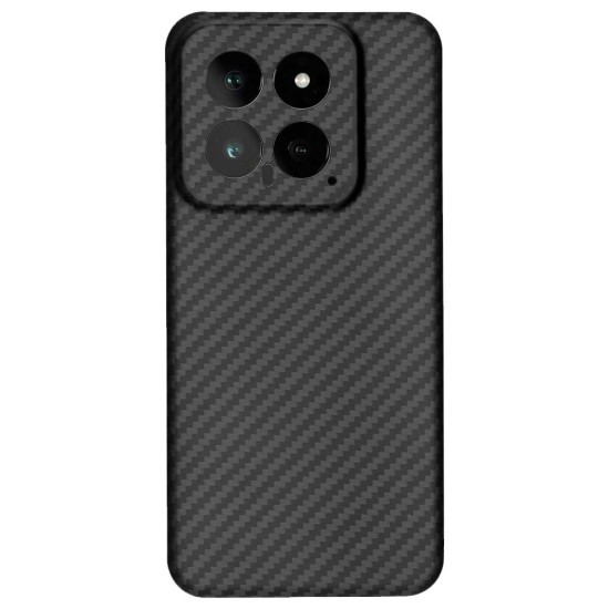 Husa fibra de carbon SILKASE pentru Xiaomi 14, aramid kevlar, negru (SILKASE, Husa Kevlar) by www.silkase.ro Husa fibra de carbon SILKASE pentru Xiaomi 14, aramid kevlar, negru (14 Ultra, H2502) by www.silkase.ro