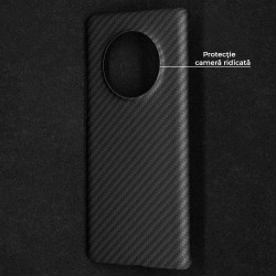 Husa fibra de carbon SILKASE pentru Huawei Mate 40 Pro, aramid kevlar, negru Husa fibra de carbon SILKASE pentru Huawei Mate 40 Pro, aramid kevlar, negru
