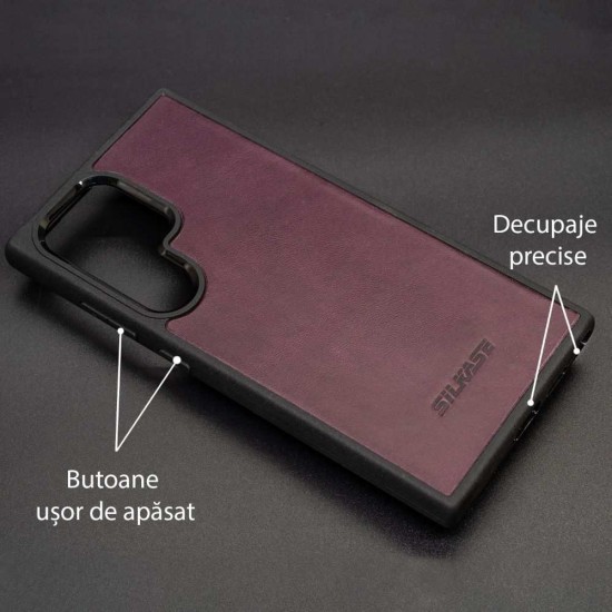 Husa Piele SILKASE pentru Samsung Galaxy S24 Ultra, piele naturala Buttero (SILKASE, Telefoane Samsung) by www.silkase.ro Husa Piele SILKASE pentru Samsung Galaxy S24 Ultra, piele naturala Buttero (Telefoane Samsung, H2506) by www.silkase.ro