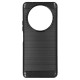 Husa Silicon carbon SILKASE pentru Xiaomi Redmi A3, silicon, culoare negru (Redmi A3, H2507) by www.silkase.ro