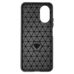 Husa Silicon carbon SILKASE pentru Oppo A38, silicon, culoare negru Husa Silicon carbon SILKASE pentru Oppo A38, silicon, culoare negru