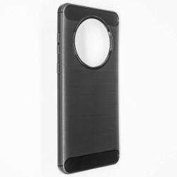 Husa Silicon carbon SILKASE pentru Huawei Mate 50 Pro, silicon, culoare negru Husa Silicon carbon SILKASE pentru Huawei Mate 50 Pro, silicon, culoare negru