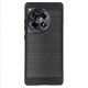 Husa Silicon carbon SILKASE pentru OnePlus 12R, silicon, culoare negru (Telefoane OnePlus, H2513) by www.silkase.ro