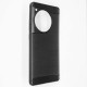 Husa Silicon carbon SILKASE pentru OnePlus 12R, silicon, culoare negru (Telefoane OnePlus, H2513) by www.silkase.ro
