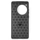 Husa Silicon carbon SILKASE pentru OnePlus 12R, silicon, culoare negru (Telefoane OnePlus, H2513) by www.silkase.ro
