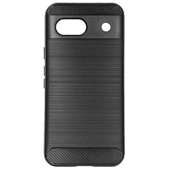Husa Silicon carbon SILKASE pentru Google Pixel 8a, silicon, culoare negru (Pixel 8a, H2516) by www.silkase.ro