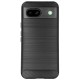 Husa Silicon carbon SILKASE pentru Google Pixel 8a, silicon, culoare negru (Pixel 8a, H2516) by www.silkase.ro