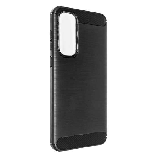 Husa Silicon carbon SILKASE pentru Samsung A55, silicon, culoare negru (SILKASE, Telefoane Samsung) by www.silkase.ro Husa Silicon carbon SILKASE pentru Samsung A55, silicon, culoare negru (Telefoane Samsung, H2519) by www.silkase.ro