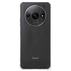 Husa Antishock SILKASE pentru Xiaomi Redmi A3, protectie camera, silicon transparent