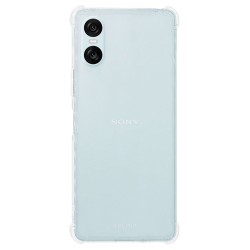 Husa Antishock SILKASE pentru Sony Xperia 10 VI, protectie camera, silicon transparent