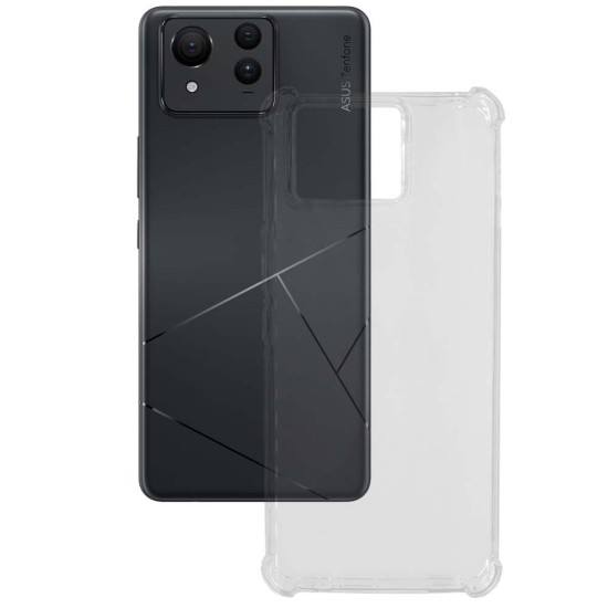 Husa Antishock SILKASE pentru Asus Zenfone 11 Ultra, protectie camera, silicon transparent (Zenfone 11 Ultra, H2524) by www.silkase.ro