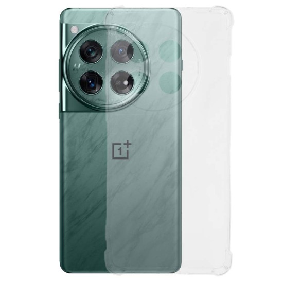 Husa Antishock SILKASE pentru OnePlus 12, protectie camera, silicon transparent (Telefoane OnePlus, H2526) by www.silkase.ro