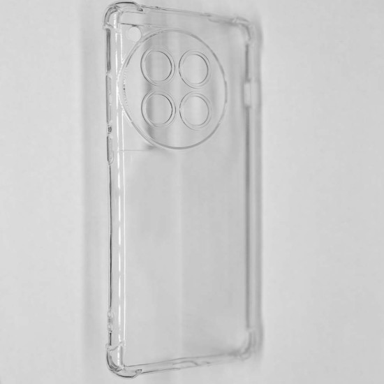 Husa Antishock SILKASE pentru OnePlus 12, protectie camera, silicon transparent (Telefoane OnePlus, H2526) by www.silkase.ro