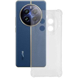 Husa Antishock SILKASE pentru Realme 12 Pro, protectie camera, silicon transparent