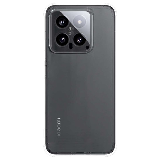 Husa Antishock SILKASE pentru Huawei Xiaomi 14, protectie camera, silicon transparent (SILKASE, Husa Antishock Transparenta) by www.silkase.ro Husa Antishock SILKASE pentru Huawei Xiaomi 14, protectie camera, silicon transparent (14, H2533) by www.silkase.ro
