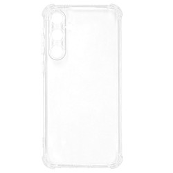Husa Antishock SILKASE pentru Samsung A56, protectie camera, silicon transparent