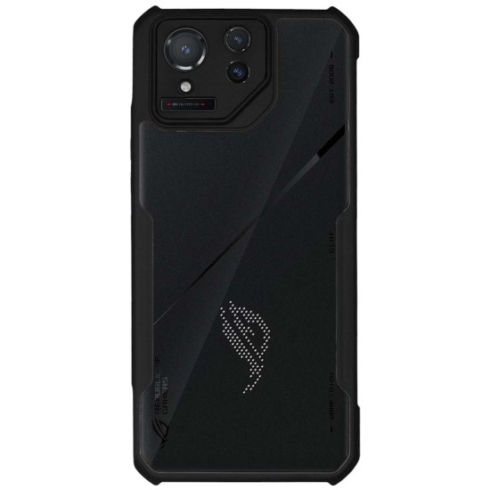 Husa Antigravity SILKASE pentru Asus ROG Phone 8, AntiShock, negru/transparent (SILKASE, Husa AntiGravity) by www.silkase.ro Husa Antigravity SILKASE pentru Asus ROG Phone 8, AntiShock, negru/transparent (ROG Phone 8, H2538) by www.silkase.ro