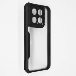 Husa Antigravity SILKASE pentru Xiaomi 14, AntiGravity, AntiShock, negru/transparent Husa Antigravity SILKASE pentru Xiaomi 14, AntiGravity, AntiShock, negru/transparent
