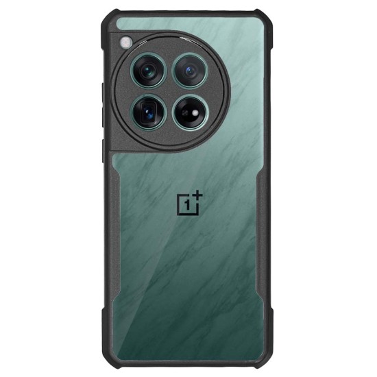 Husa Antigravity SILKASE pentru OnePlus 12, AntiGravity, AntiShock, negru/transparent (Telefoane OnePlus, H2541) by www.silkase.ro