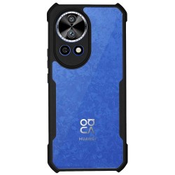 Husa Antigravity SILKASE pentru Huawei nova 12 Pro, AntiGravity, AntiShock, negru/transparent