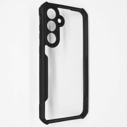 Husa Antigravity SILKASE pentru Samsung A55, AntiGravity, AntiShock, negru/transparent Husa Antigravity SILKASE pentru Samsung A55, AntiGravity, AntiShock, negru/transparent
