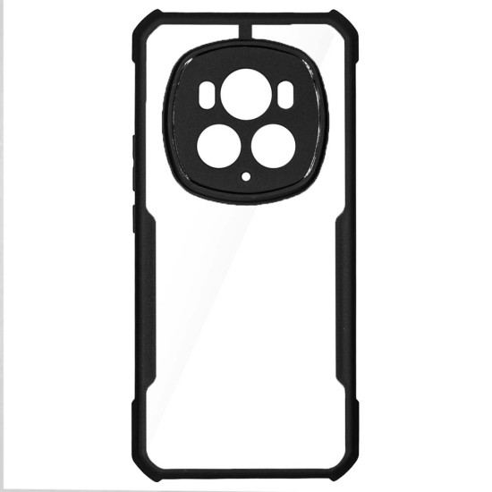 Husa Antigravity SILKASE pentru Honor Magic6 Pro, AntiGravity, AntiShock, negru/transparent (Magic6 Pro, H2545) by www.silkase.ro