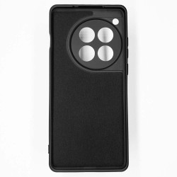 Husa Soft silicon SILKASE pentru OnePlus 12, silicon, culoare negru