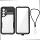 Husa SILKASE Diving pentru Samsung Galaxy S24 Plus, waterproof, shock proof protectie apa, negru (Telefoane Samsung, H2549) by www.silkase.ro