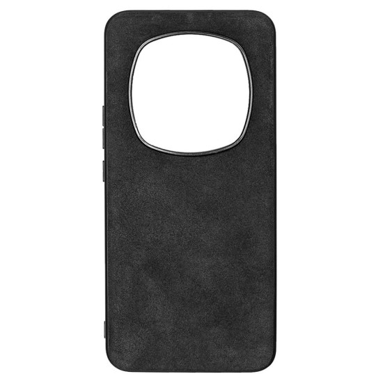 Husa Alcantara SILKASE pentru Honor Magic6 Pro, material soft, culoare negru (SILKASE, Magic6 Pro) by www.silkase.ro Husa Alcantara SILKASE pentru Honor Magic6 Pro, material soft, culoare negru (Magic6 Pro, H2554) by www.silkase.ro