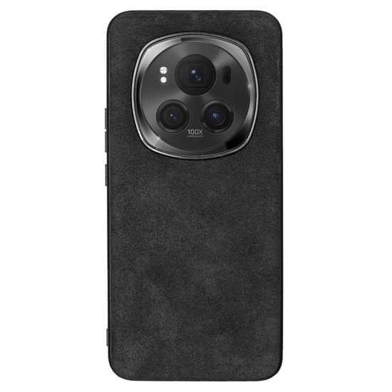 Husa Alcantara SILKASE pentru Honor Magic6 Pro, material soft, culoare negru (SILKASE, Magic6 Pro) by www.silkase.ro Husa Alcantara SILKASE pentru Honor Magic6 Pro, material soft, culoare negru (Magic6 Pro, H2554) by www.silkase.ro