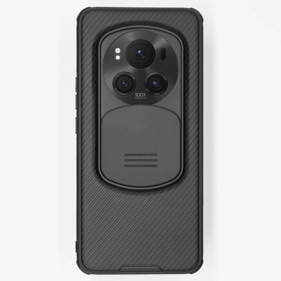 Husa Nillkin pentru Honor Magic6 Pro, camera privacy, plastic negru (Magic6 Pro, H2556) by www.silkase.ro