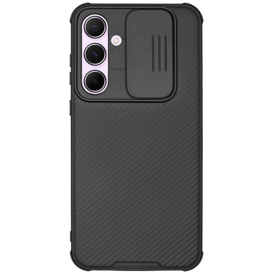 Husa Nillkin pentru Samsung Galaxy A55, camera privacy, plastic negru (Nillkin, Telefoane Samsung) by www.silkase.ro Husa Nillkin pentru Samsung Galaxy A55, camera privacy, plastic negru (Telefoane Samsung, H2558) by www.silkase.ro