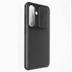 Husa Nillkin pentru Samsung Galaxy A55, camera privacy, plastic negru