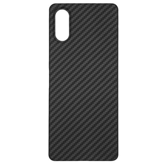 Husa fibra de carbon SILKASE pentru Sony Xperia 10 VI, aramid kevlar, negru mat (SILKASE, Xperia 10 VI) by www.silkase.ro Husa fibra de carbon SILKASE pentru Sony Xperia 10 VI, aramid kevlar, negru mat (Xperia 10 VI, H2581) by www.silkase.ro