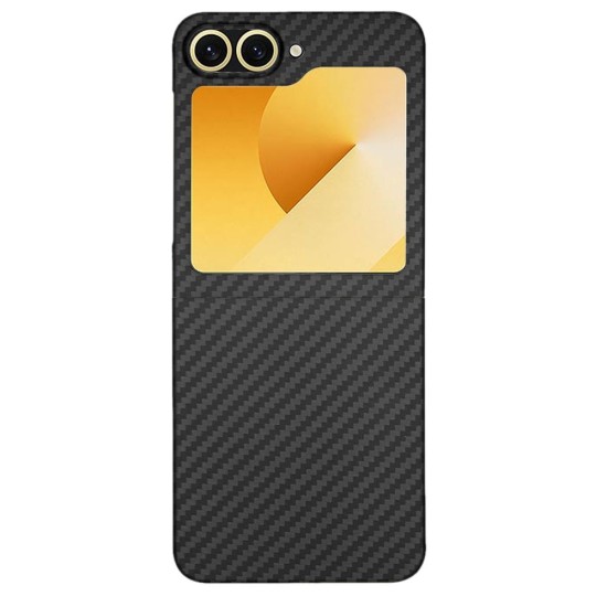 Husa fibra de carbon SILKASE pentru Samsung Galaxy Z Flip6/7 FE, aramid kevlar, negru mat (SILKASE, Z Flip 7 FE) by www.silkase.ro Husa fibra de carbon SILKASE pentru Samsung Galaxy Z Flip6/7 FE, aramid kevlar, negru mat (Z Flip 7 FE, H2584) by www.silkase.ro