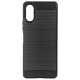 Husa Silicon carbon SILKASE pentru Sony Xperia 10 VI, silicon, culoare negru (Xperia 10 VI, H2589) by www.silkase.ro