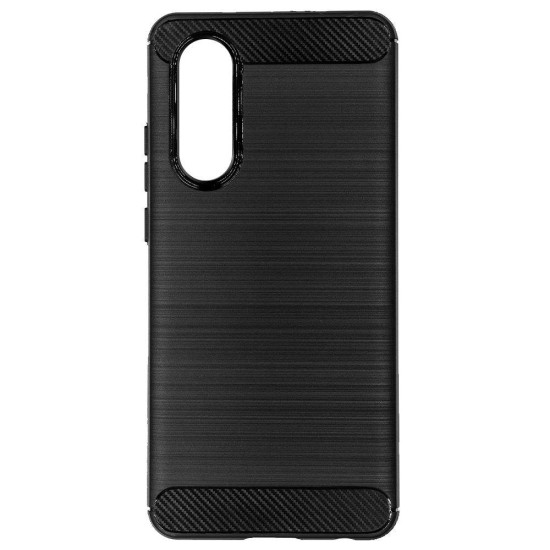 Husa Silicon carbon SILKASE pentru OnePlus Nord CE4 Lite, silicon, culoare negru (Telefoane OnePlus, H2596) by www.silkase.ro