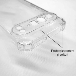 Husa Antishock SILKASE pentru Google Pixel 9 Pro, protectie camera, silicon transparent Husa Antishock SILKASE pentru Google Pixel 9 Pro, protectie camera, silicon transparent