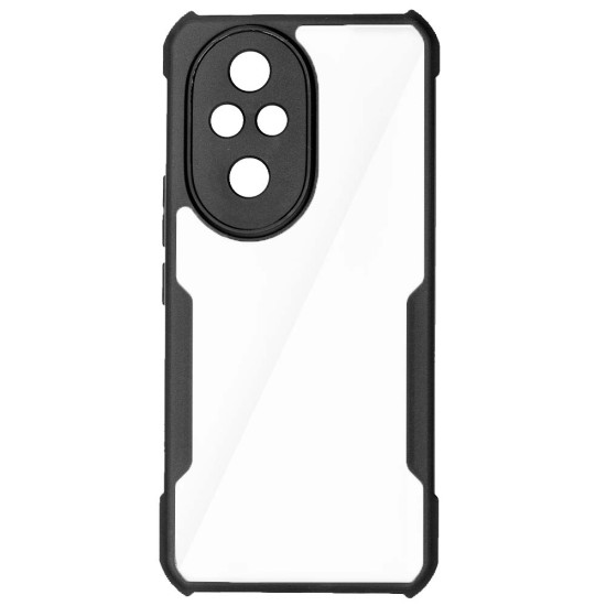 Husa Antigravity SILKASE pentru Honor 200 Pro, AntiShock, negru/transparent (SILKASE, 200 Pro) by www.silkase.ro Husa Antigravity SILKASE pentru Honor 200 Pro, AntiShock, negru/transparent (200 Pro, H2610) by www.silkase.ro