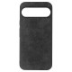 Husa Alcantara SILKASE pentru Google Pixel 9 Pro, material soft, culoare negru (Telefoane Google, H2618) by www.silkase.ro